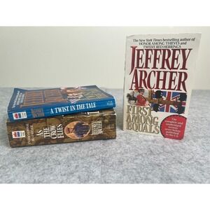 Set of 3 Jeffrey Archer Books - Political/Mystery/Historical Fiction - Paperback